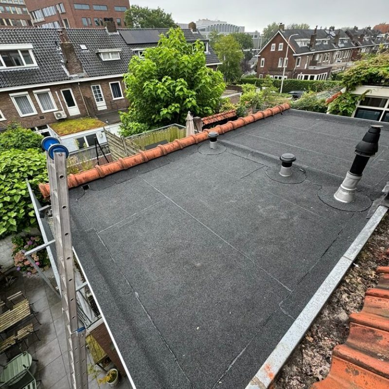 dakdoorvoer plakplaat
